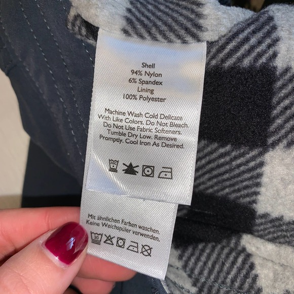 Eddie Bauer Fleece Lined Pants Sz 6 - Picture 5 of 5